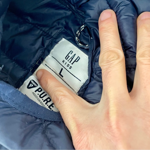 GAP Kids Dark Blue Quilted Jacket - Picture 2 of 9